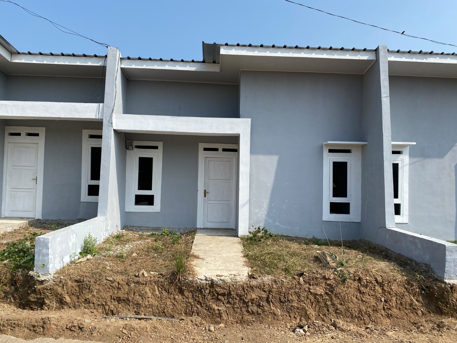 Tampak depan unit aktual Graha Kanza Mutiara